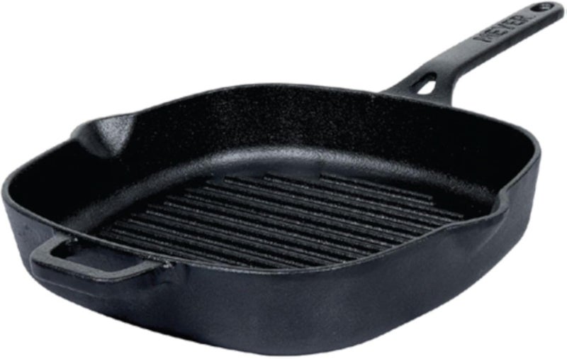 Meyer Cast Iron 25CM Grill pan | Cast iron Grill pan | Griller